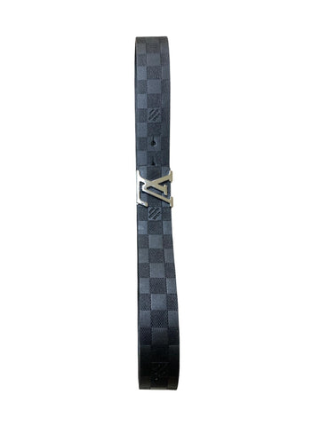 Louis Vuitton Men's Black Leather Belt