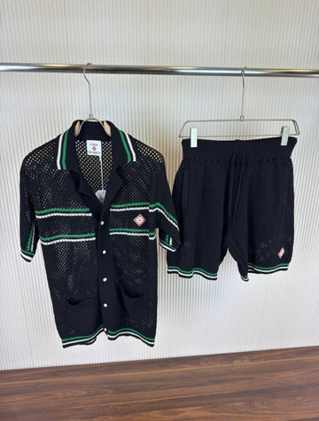 Men's Summer Shirt and Shorts Set