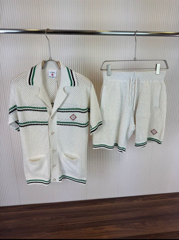 Men's Summer Shirt and Shorts Set