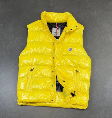 Moncler Inspired Yellow Puffer Vest