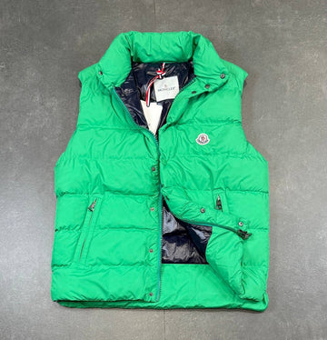 Moncler Inspired Green Puffer Vest