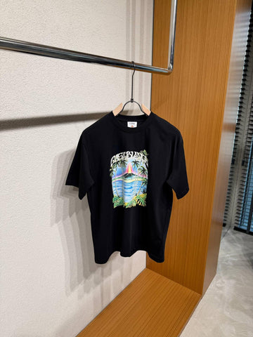 Casablanca Graphic T-Shirt – Black