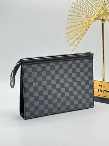 Men's Luxury Monogram Clutch Bag