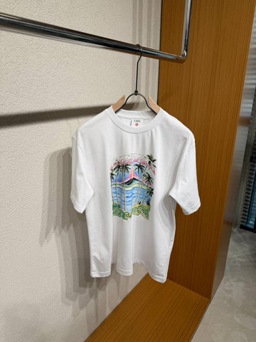 Casablanca Graphic T-Shirt – White