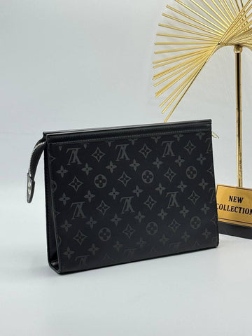 Men's Luxury Monogram Clutch Bag
