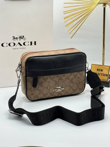 Coach Crossbody Bag – Brown / Black