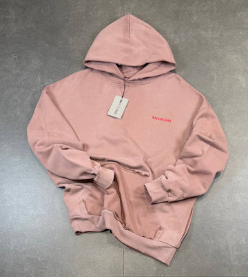 Balenciaga - Tape Distressed Hoodie