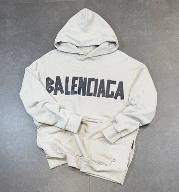 Balenciaga - Tape Distressed Hoodie