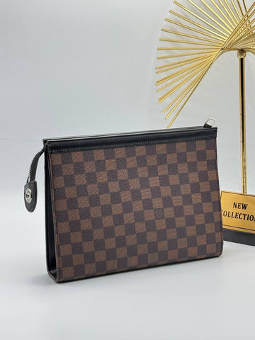 Men's Luxury Monogram Clutch Bag